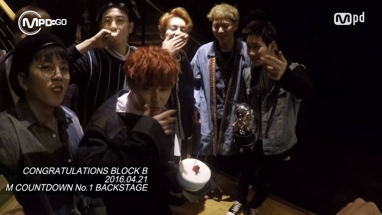 No.1 Block B CONGRATULATIONS! 블락비 1위 축하!! 160421