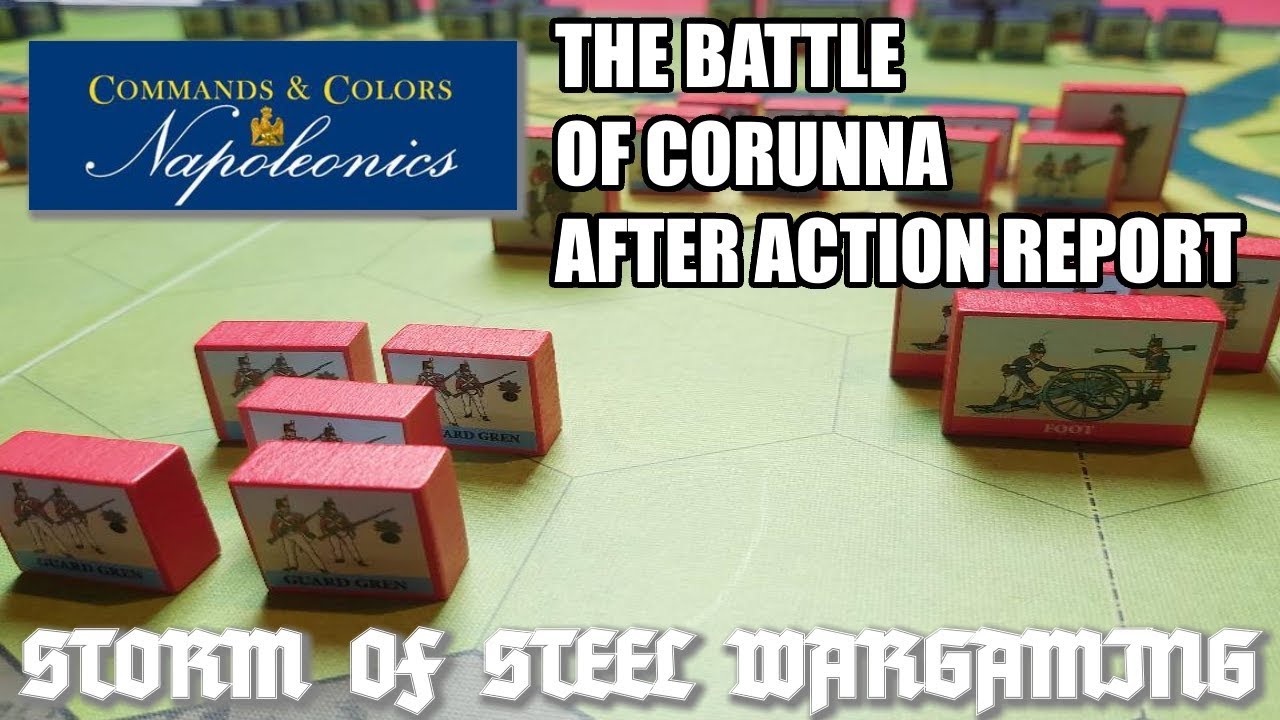 Commands and Colors Napoleonic: Battle of Corunna After Action Report | Storm of Steel Wargaming