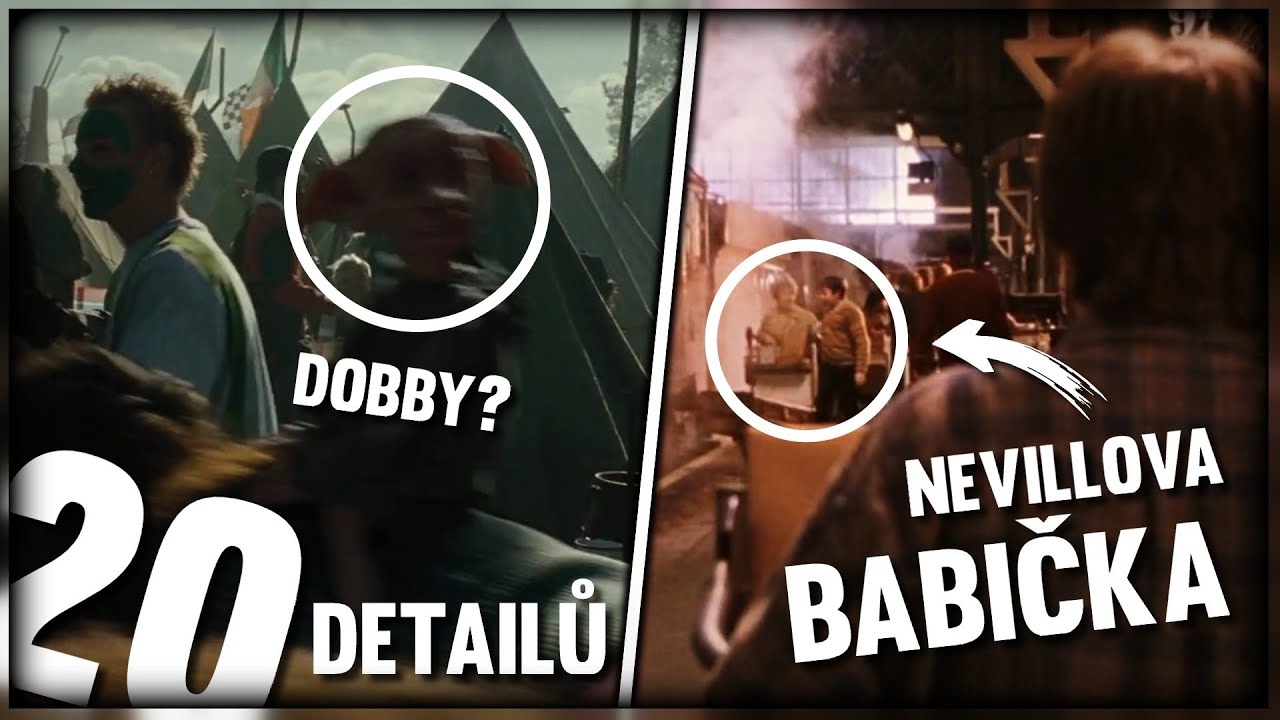 20 DETAILŮ, KTERÝCH JSTE SI NEVŠIMLI! | HARRY POTTER | FK
