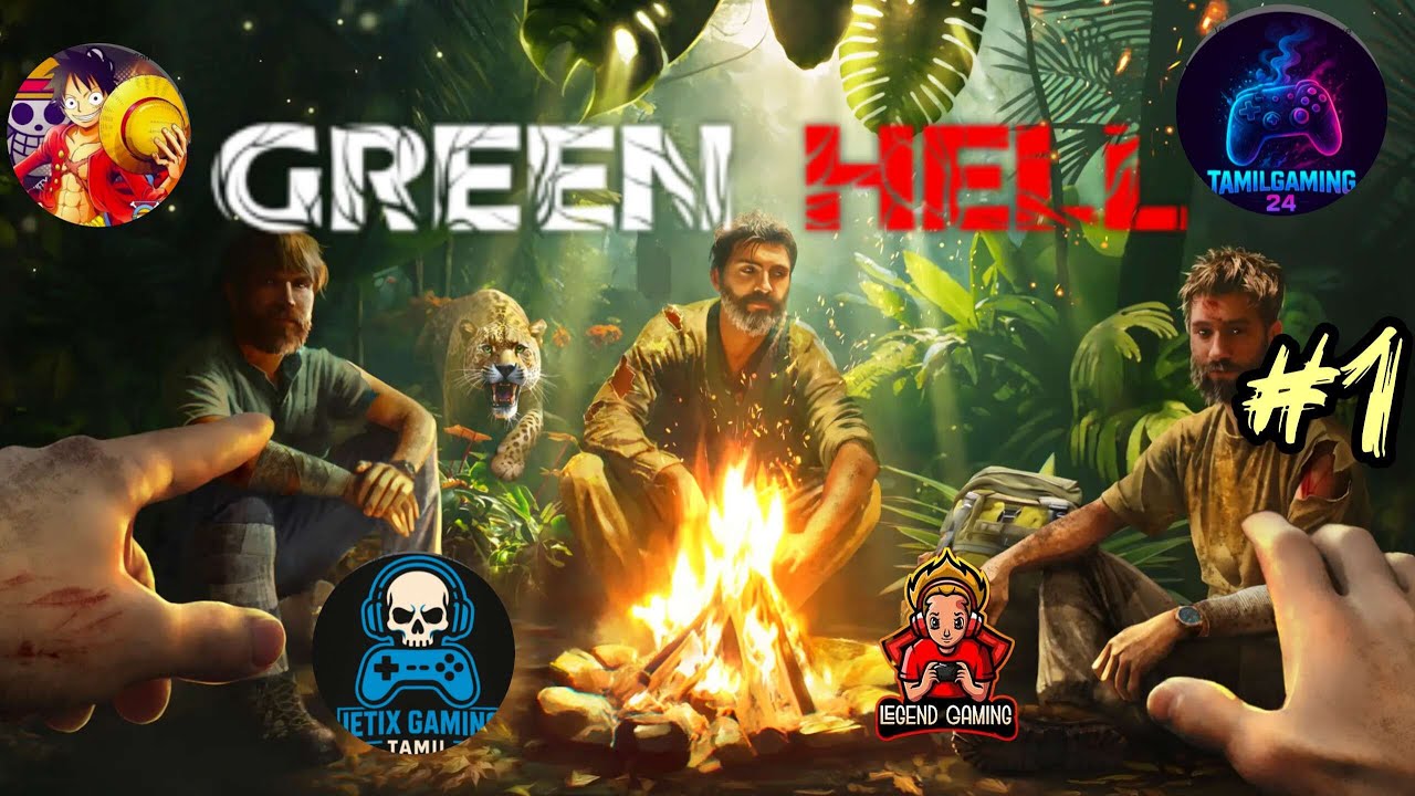 green hell தமிழ் #1 #tamilgameplay #survival #pcgaming #livestreams