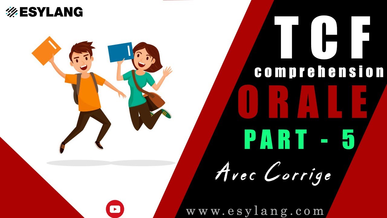 TCF Comprehension Orale Part 5