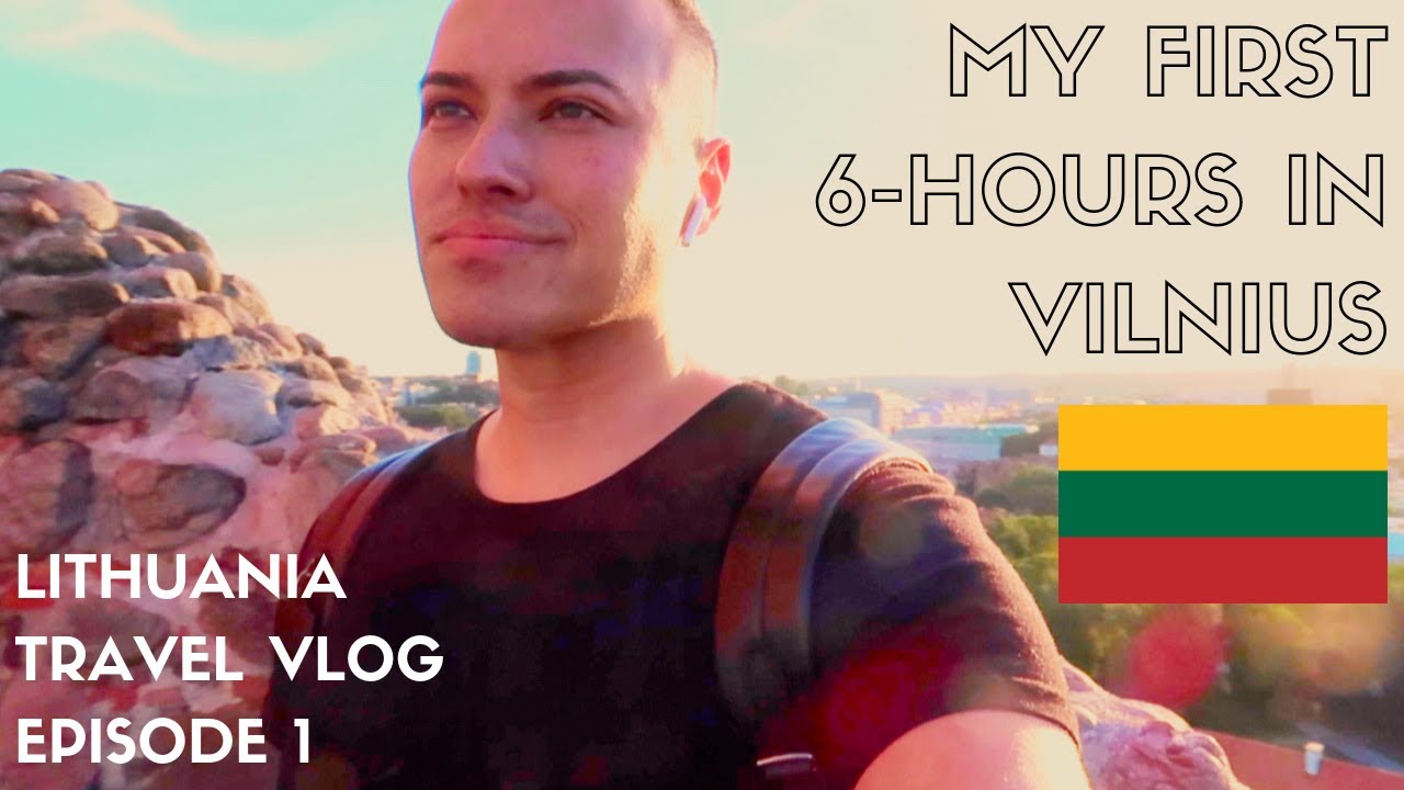 🇱🇹 LITHUANIA TRAVEL GUIDE/VLOG | Vilnius First Impressions + City/Sunset Views | EPISODE 1