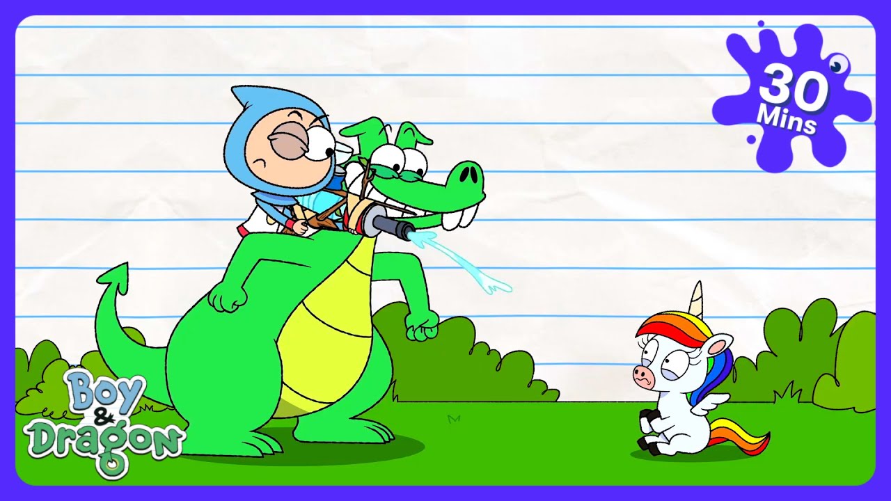 Boy & Dragon - Unicorno: Il Segreto! | Cartoni per Bambini | WildBrain Parco dei Brividi