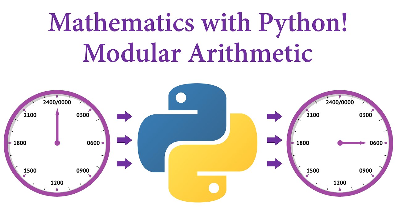 Математика с Python! Модульная арифметика