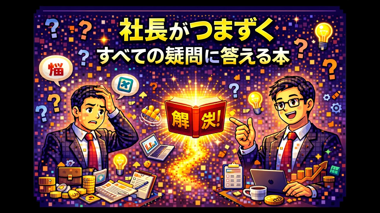 【聴き流し】社長がつまずくすべての疑問に答える本