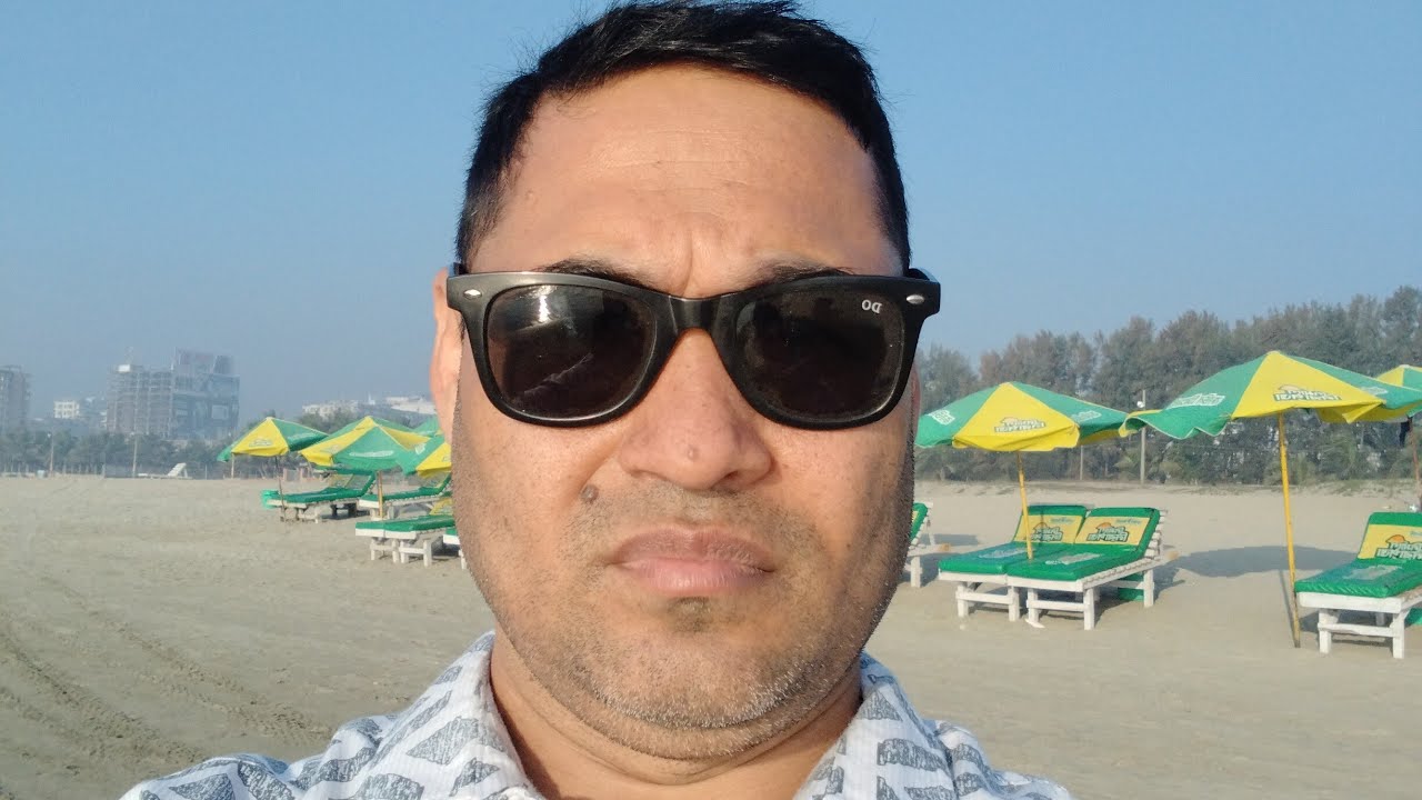 Cox's Bazar Seaside,The beauty of blue water and golden sand#সি-বিচ#viralvideo #coxsbazar 