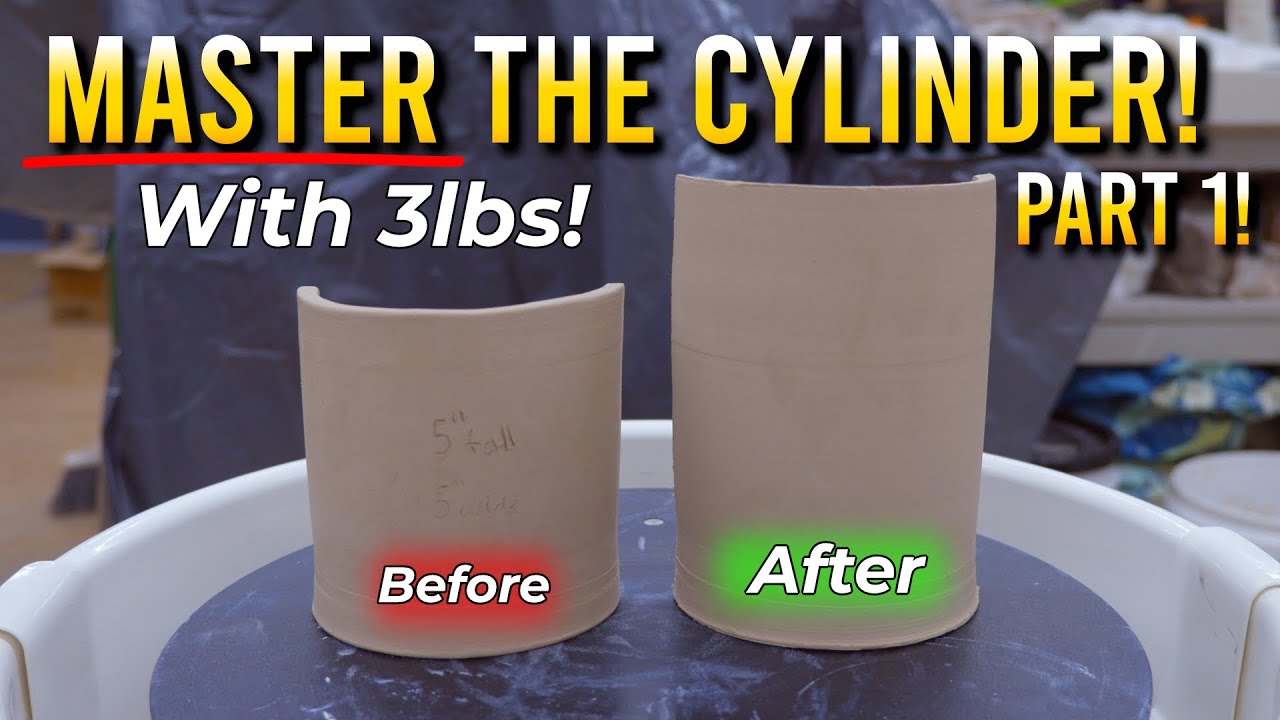 The Ultimate Cylinder Challenge || Throw Taller & Larger Pottery