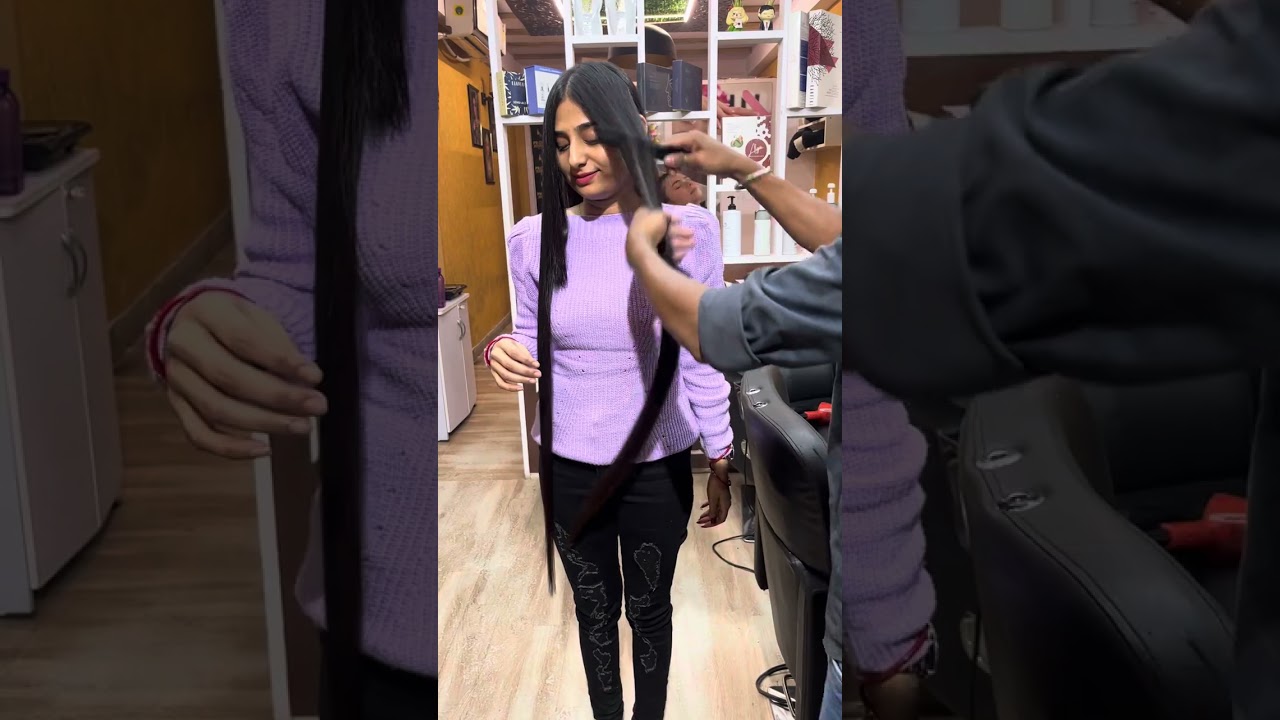 Very long hair