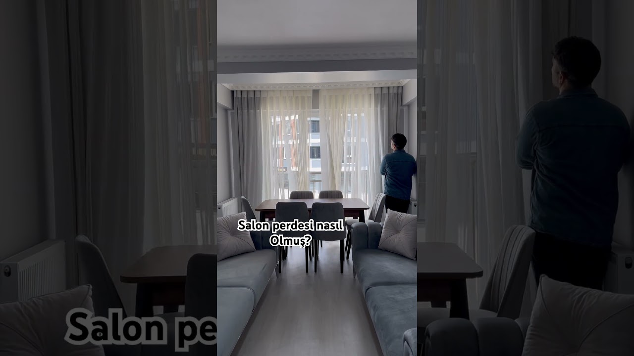 SALON PERDESİ  #perde #home #&ouml;ne&ccedil;ıkar #ev #salon #curtain #curtains #&ccedil;erkezk&ouml;y