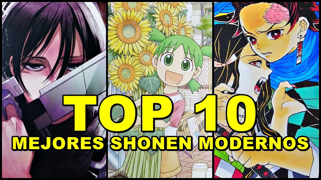 TOP 10 LOS MEJORES SHONEN MODERNOS ★ Mustangcillo