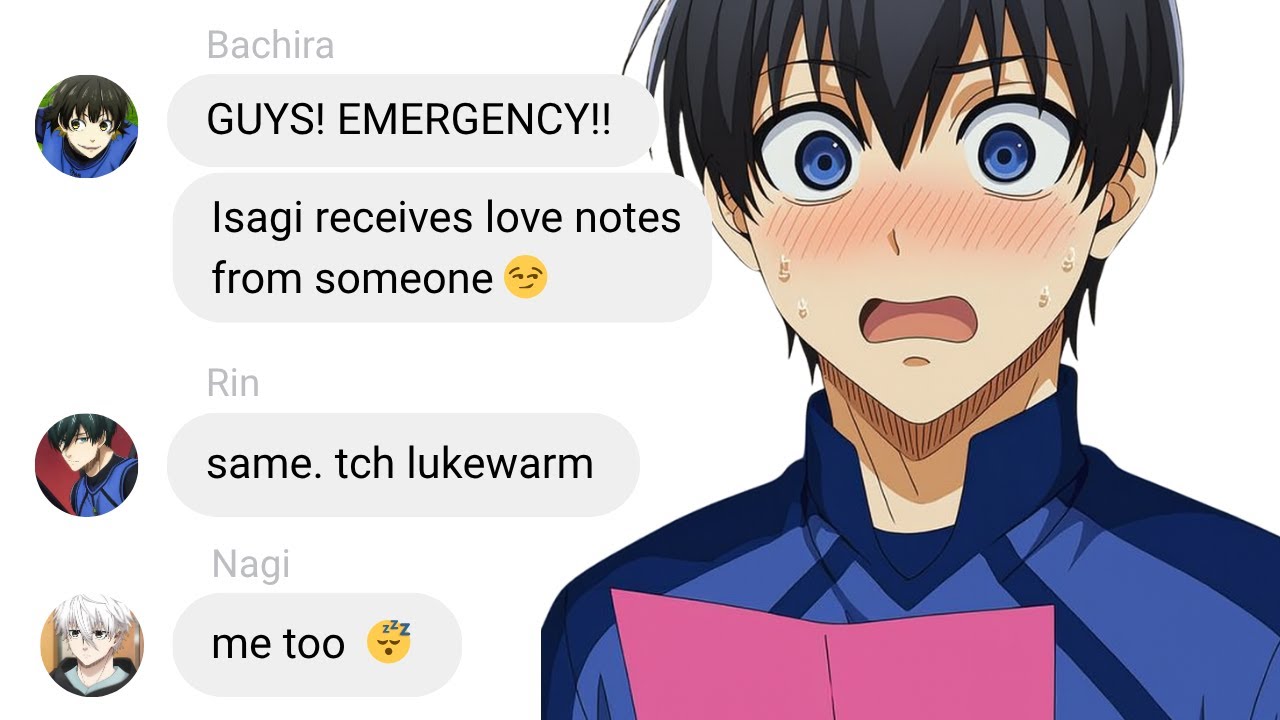 If Someone Wrote Anonymous Love Notes All Over Blue Lock (PART 1!) | Blue Lock Story