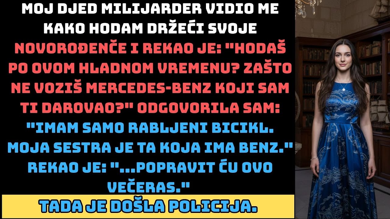 Moj djed me vidio kako hodam s bebom i pitao: 