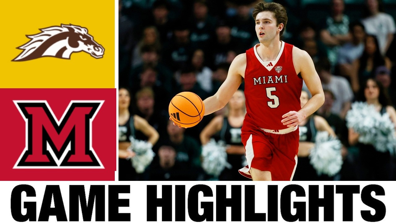 #21 Miami (OH) vs Western Michigan Highlights | Men's Basketball | College Basketball 2026