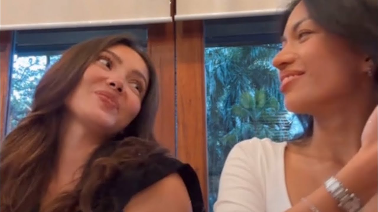 Maureen Montagne and Samantha Panlilio IG Live April 4, 2024 #Maureen #SamPan