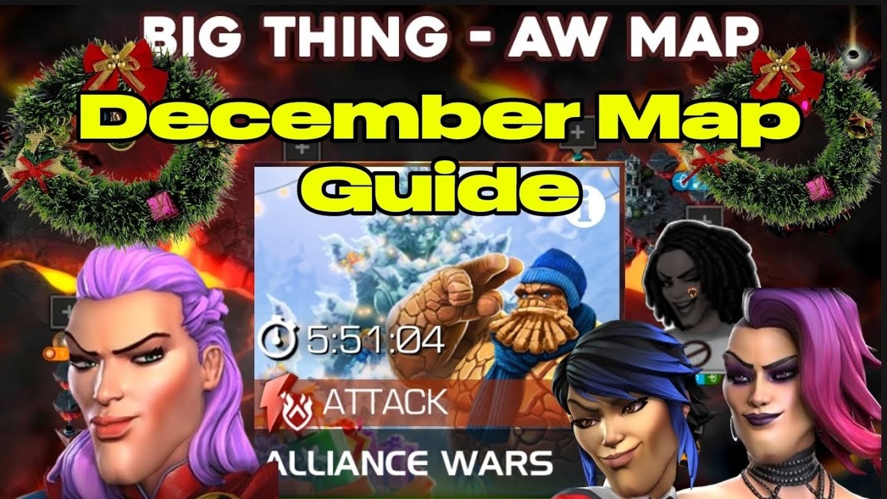 BIG THING Alliance War Guide | Marvel contest of champions 