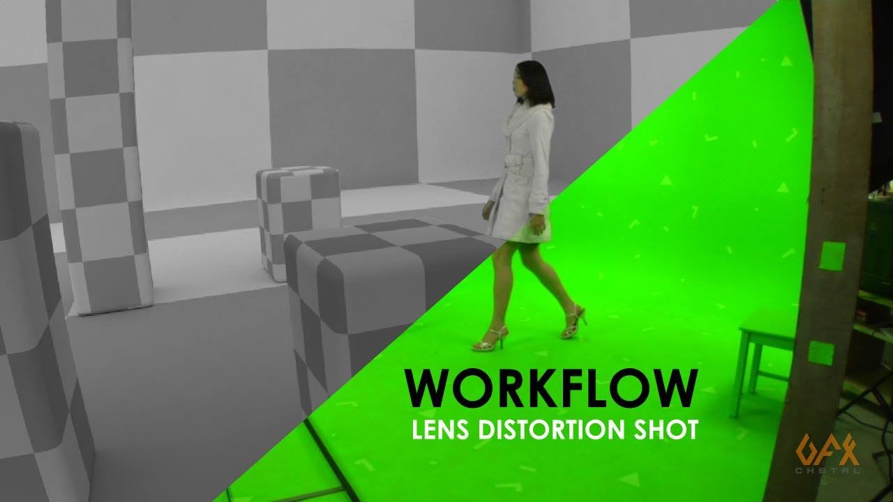 VFX Lens Distortion Workflow | PF Track, Maya & Nuke