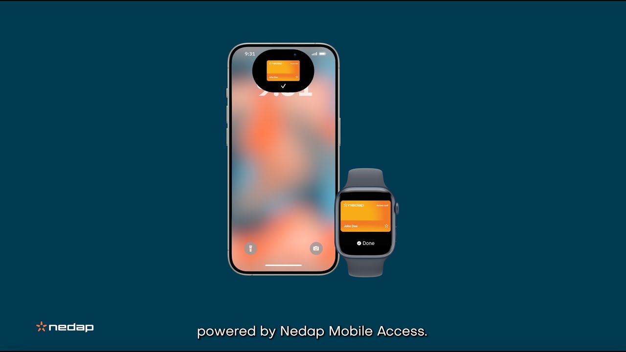 Employee Badge in Apple Wallet, powered by Nedap Mobile Access