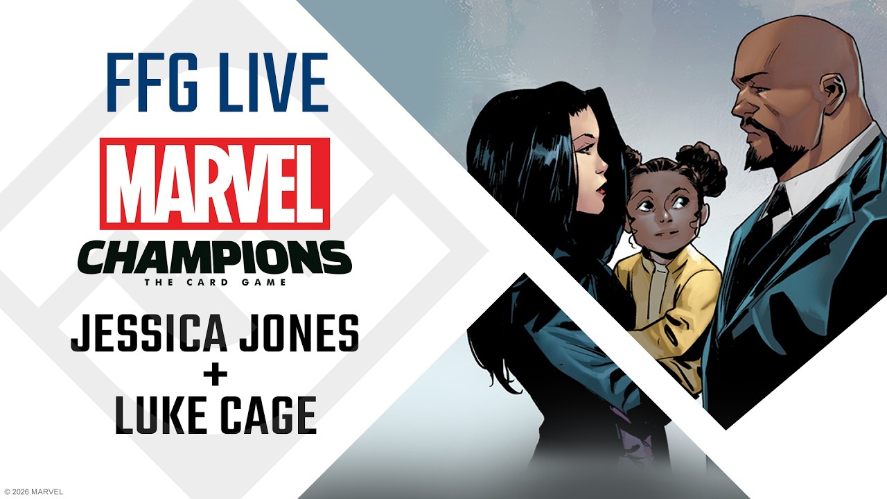 Marvel Champions: The Card Game Jessica Jones and Luke Cage Discussion