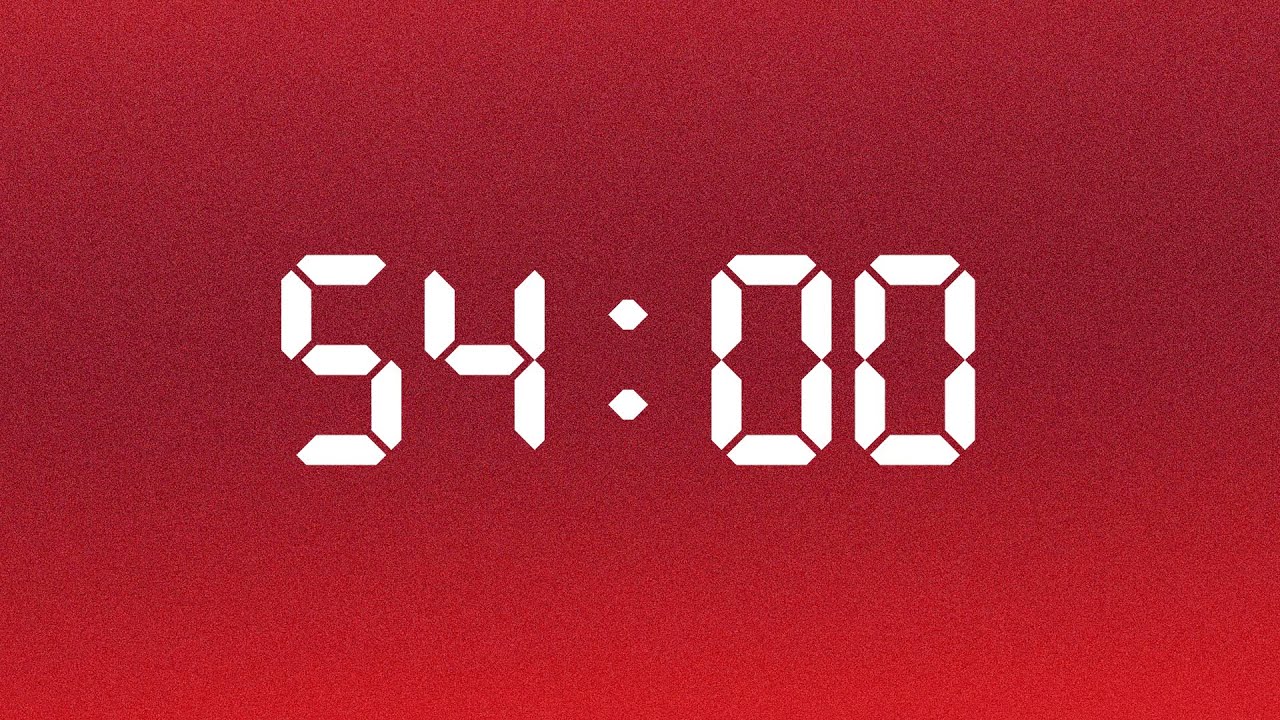 54 Minute Energy Work | Aura Timer | Red Edition | NX