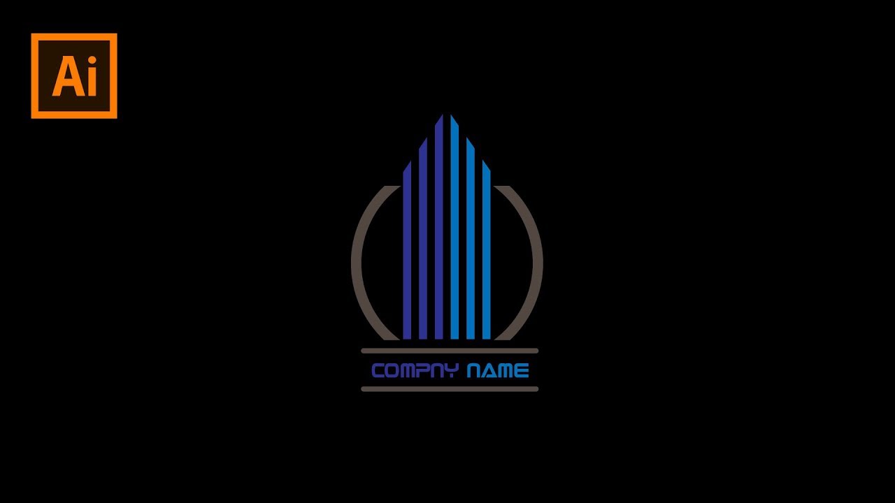 Creative logo design | Real Estate Logo in Illustrator cc 2019