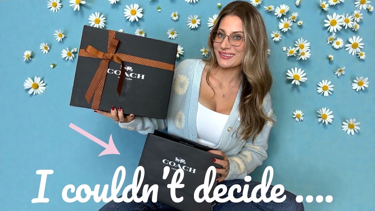 Распаковка Coach Tabby | Tabby 26 Spazzolato Peony vs Chain Tabby Olive & Quilted Black