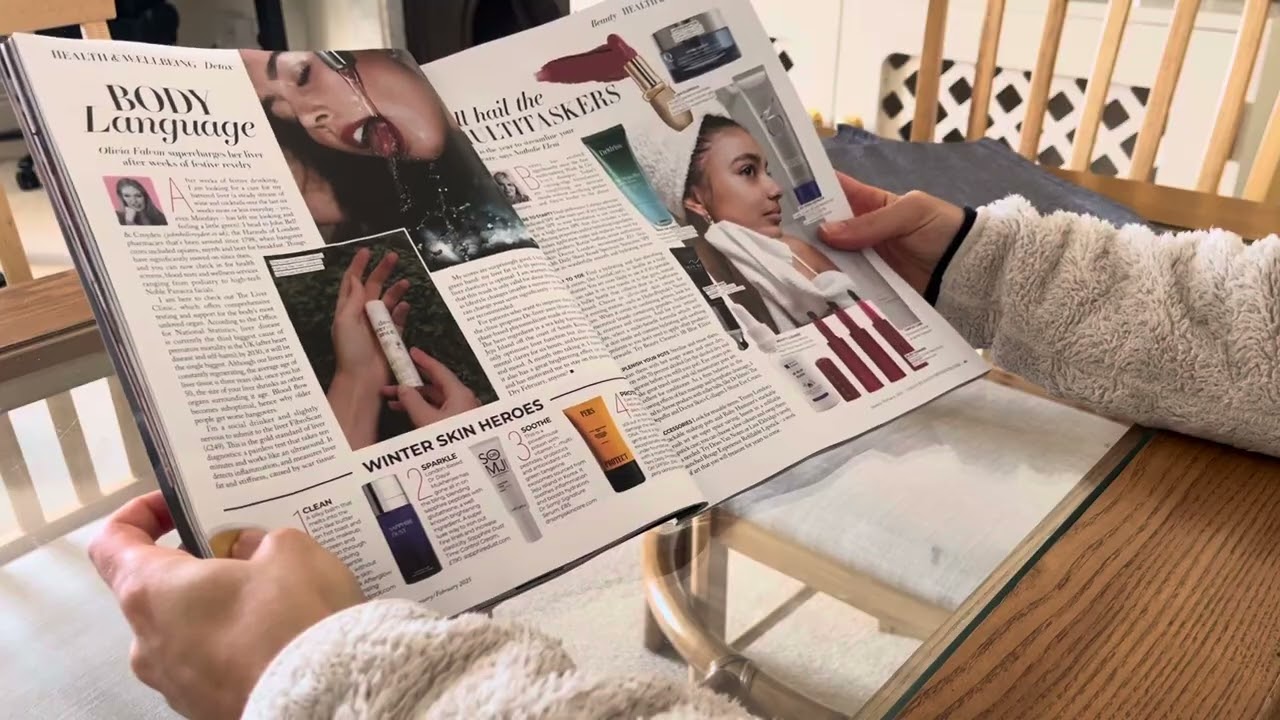ASMR Country & town house magazine flipping | no talking, unintentional