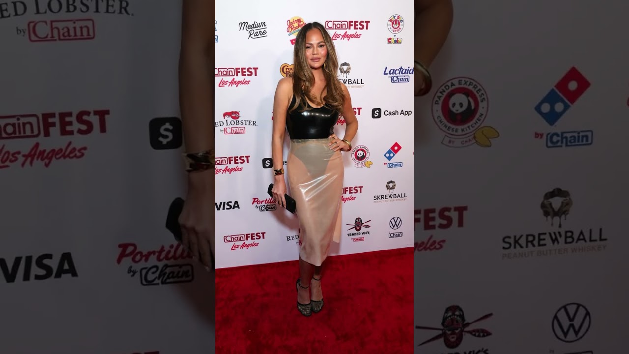 Chrissy Teigen at ChainFEST in LA 