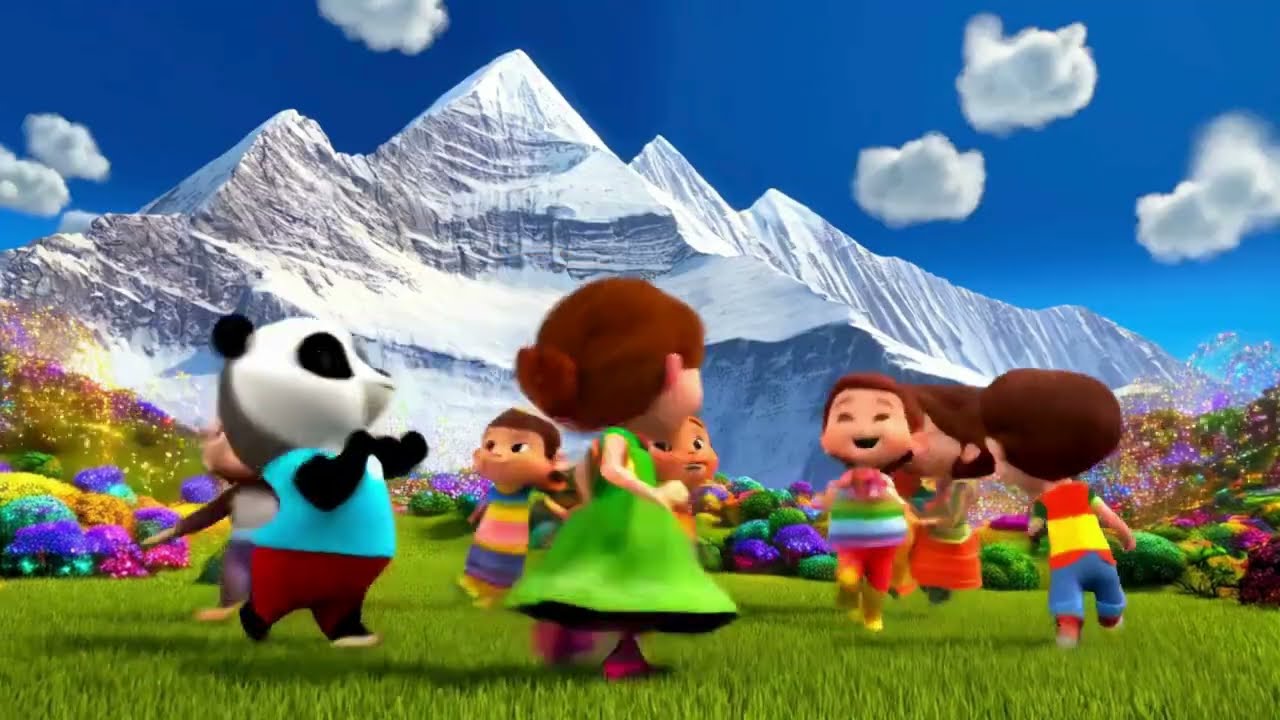 🎶 The Tallest Mountain in the World - Nursery Rhyme Song for Kids 🏔️✨