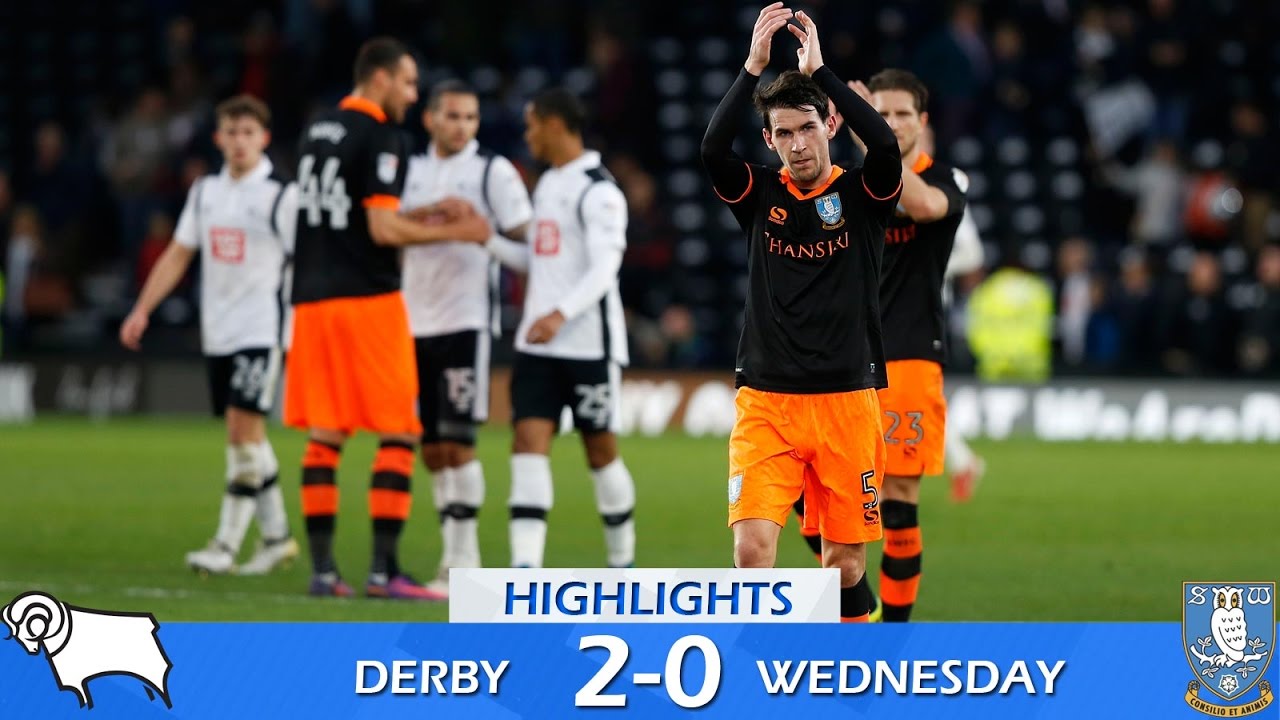 Derby County 2 Sheffield Wednesday 0 | Extended highlights | 2016/17