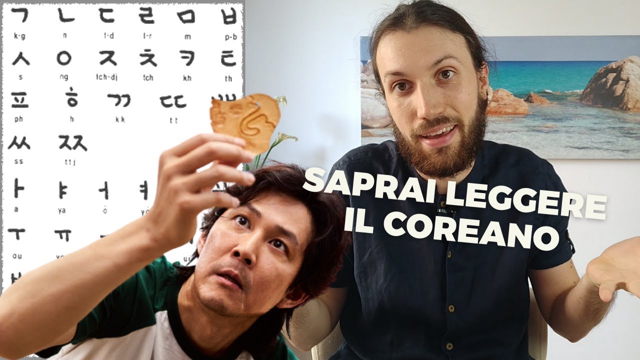IMPARA A LEGGERE IL COREANO IN POCHISSIMO TEMPO | Memorizza l'alfabeto coreano