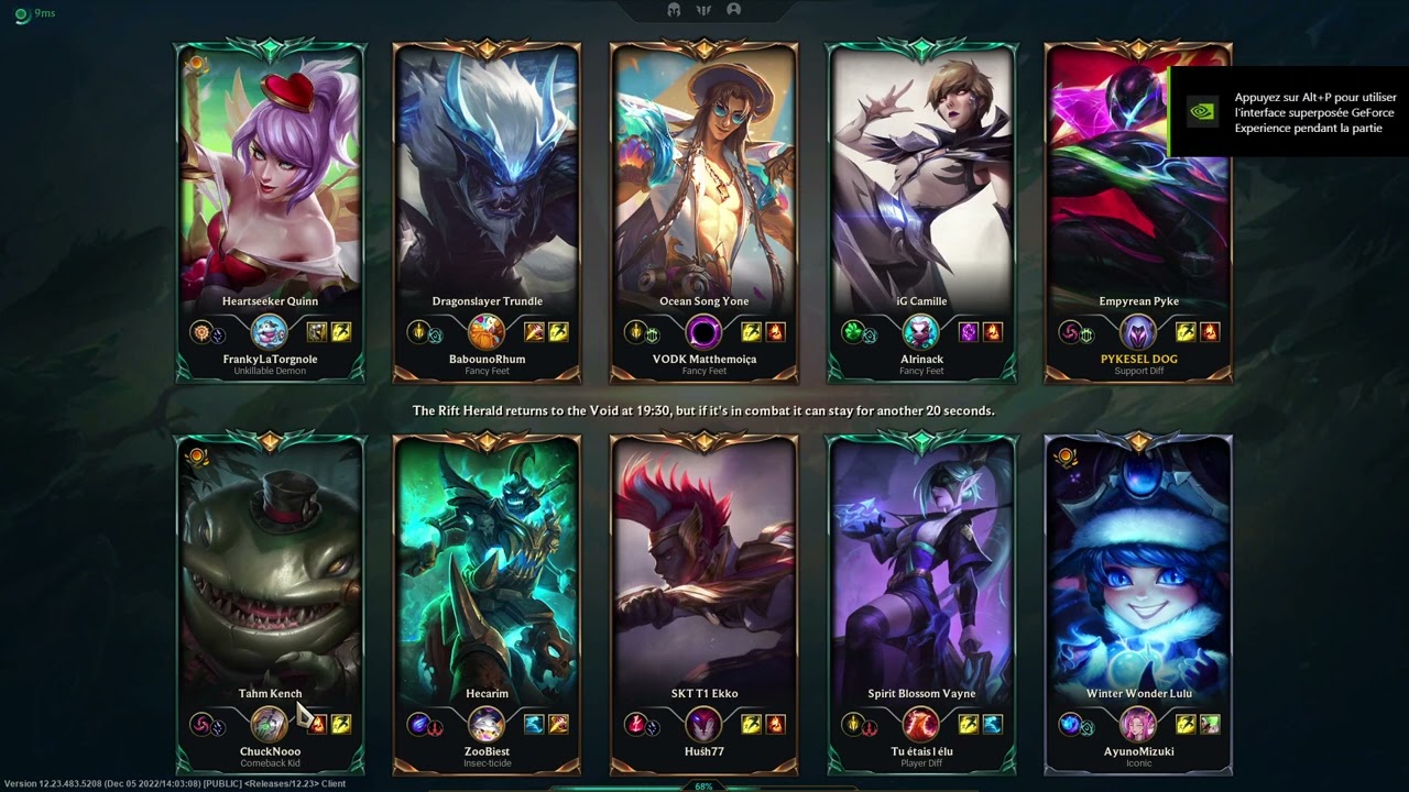 FLEX SUR LA LEAGUE PUIS CLASH ARAM 