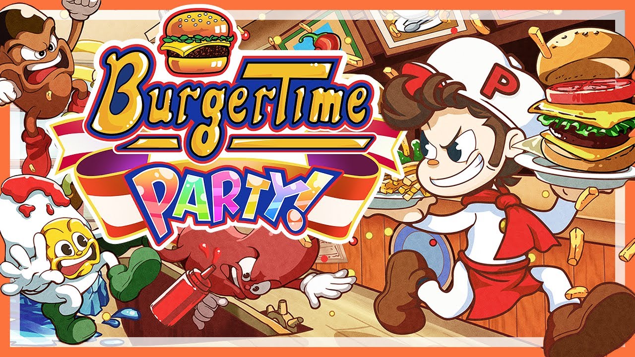 BURGERTIME PARTY! 🍔 Neuster Switch-Ableger einer Arcade-Legende!