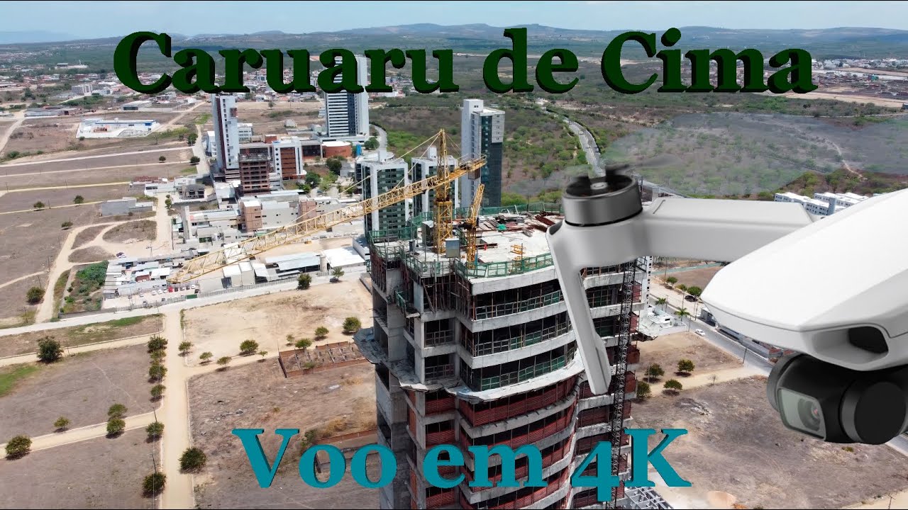 Drone Explora Prédio Abandonado em Caruaru