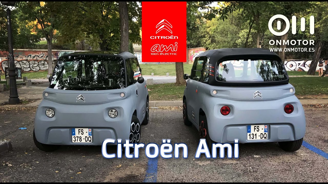 Citroën AMI 100% eléctrico ⚡️ y se puede conducir sin carné | Primer Contacto Español | ONMOTOR.ES