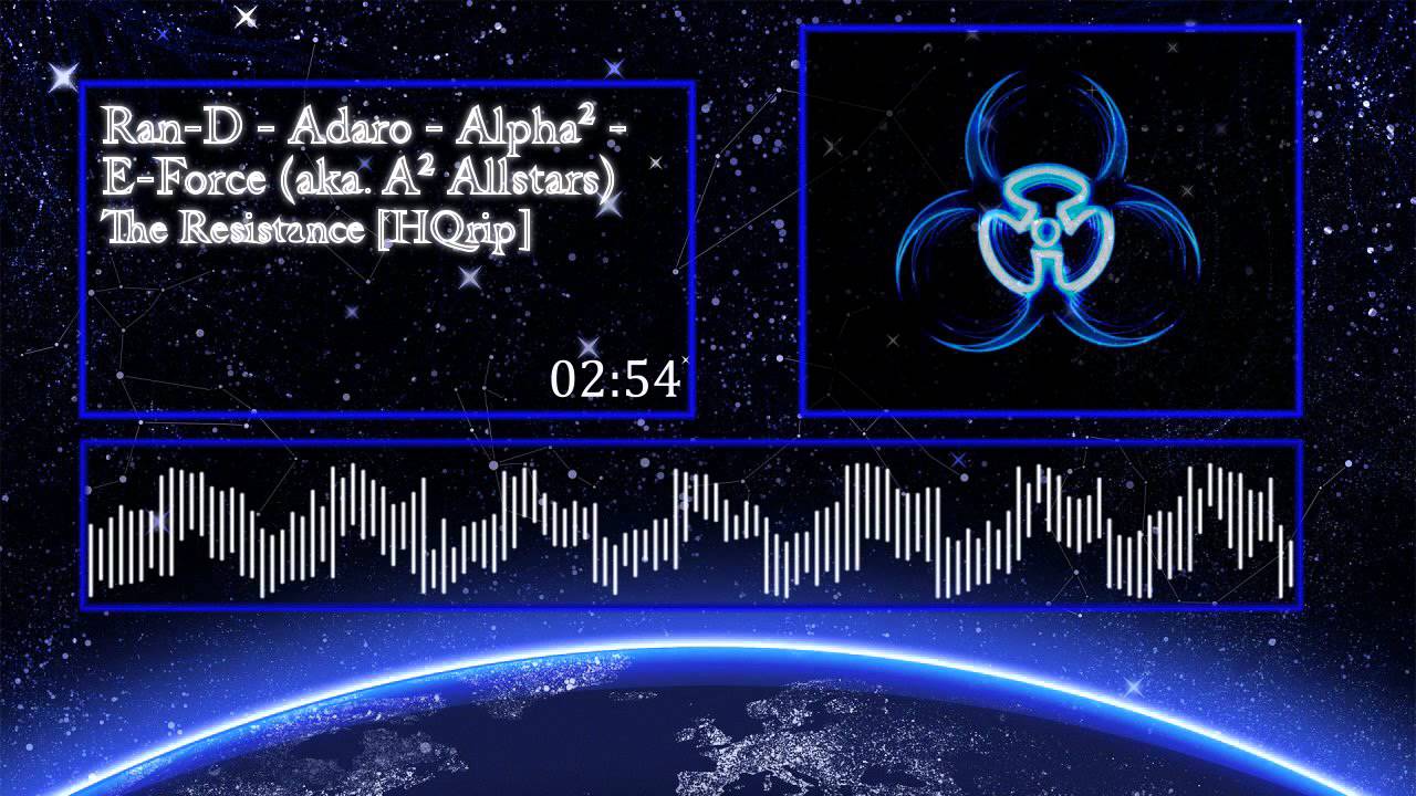 Ran-D - Adaro - Alpha&sup2; - E-Force (aka. A&sup2; Allstars) - The Resistance [HQRIP]