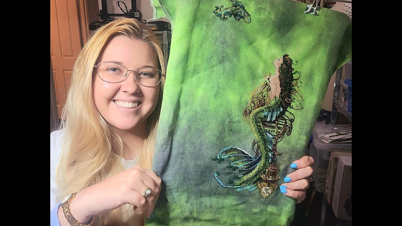 Flosstube #2 - I'm back with some FFO's, WIPS, Plans and shopping!