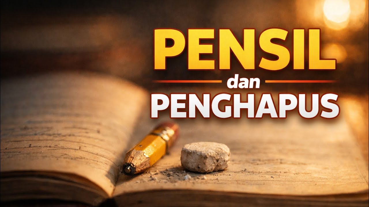 PENSIL DAN PENGHAPUS-kisah inspiratif 