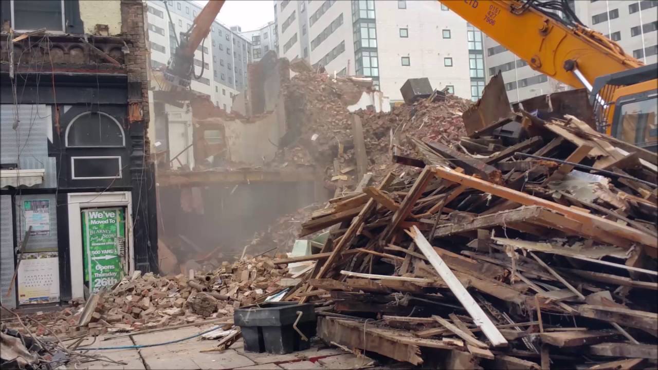 Demolition Of Lime Street Continued, Week 2 Day 2