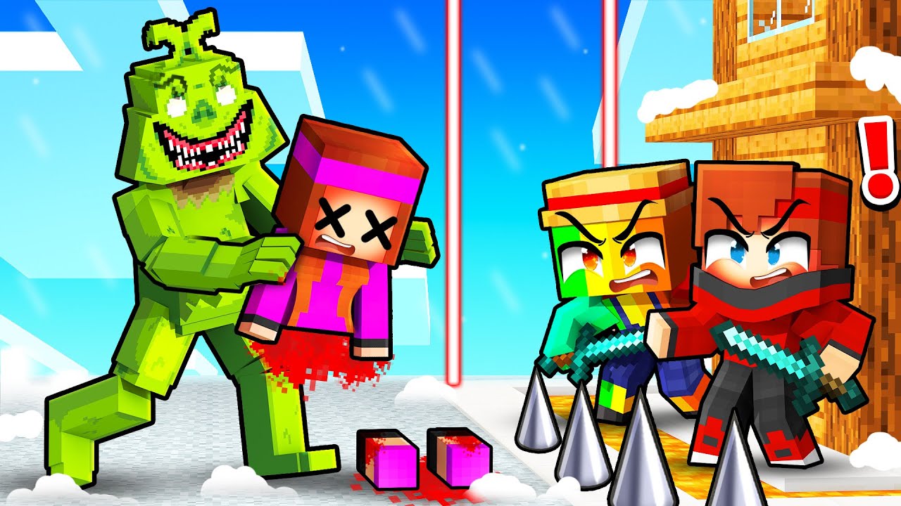 Гринч против Ультрабезопасной базы в Minecraft!