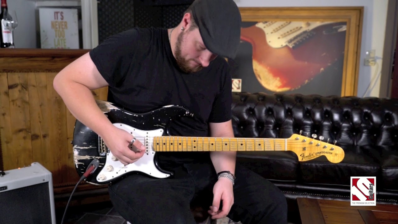 2014 Fender Stratocaster 68 Heavy Relic Black