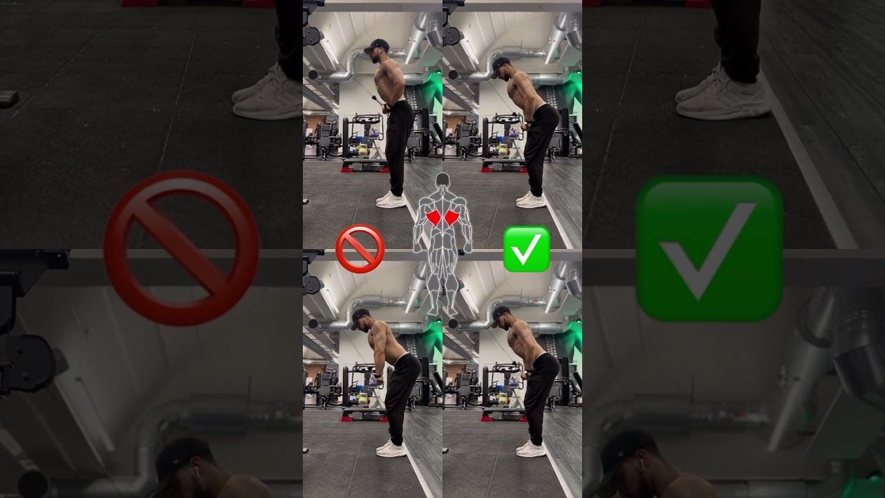 Cable pullover Tips for Beginners|| Cable pullover Mistakes|| #shorts #backworkoutatgym