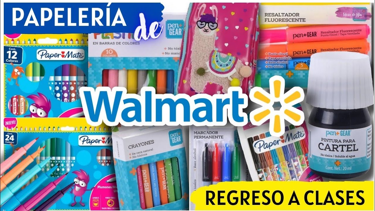 PAPELERÍA DE WALMART / REGRESO A CLASES 2022