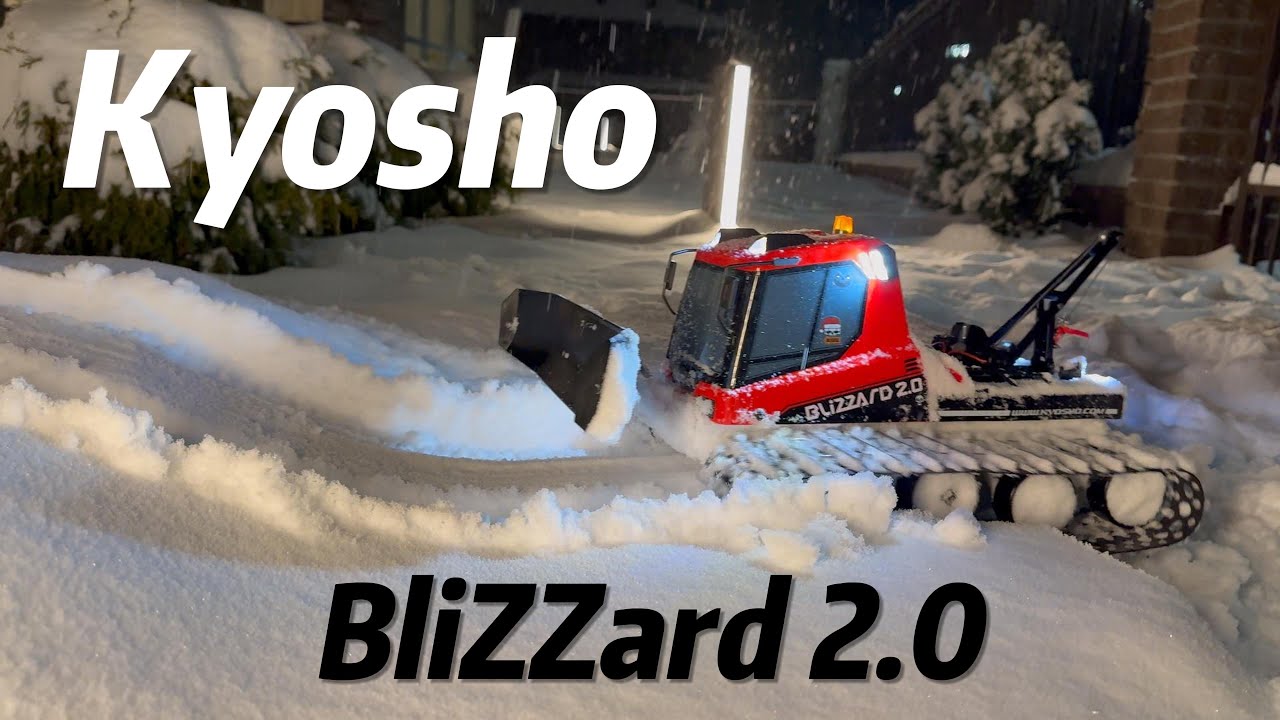 Kyosho Blizzard 2.0 - обзор, тюнинг (NB4 and fusion  mini ) test