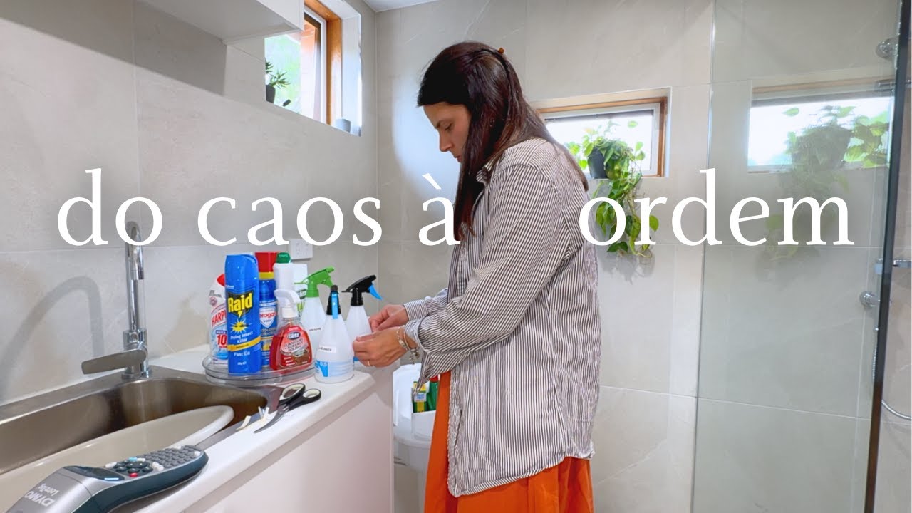 Organizando Produtos de Limpeza | Testando Organizadores + Destralhe