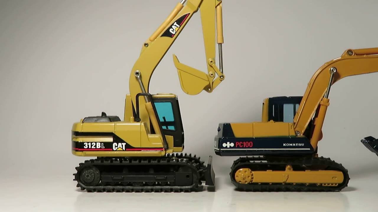 Shinsei 1:48 Komatsu PC100-3 Model Review