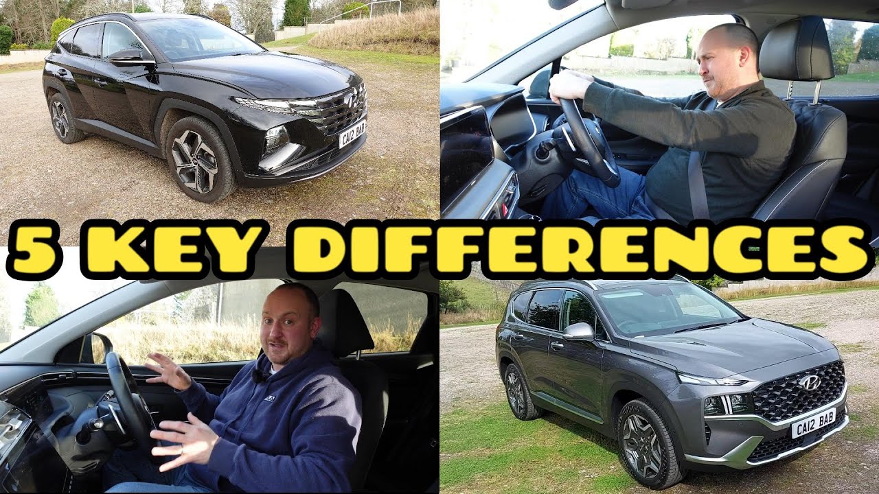 Hyundai Santa Fe vs Tucson - 5 Key Differences