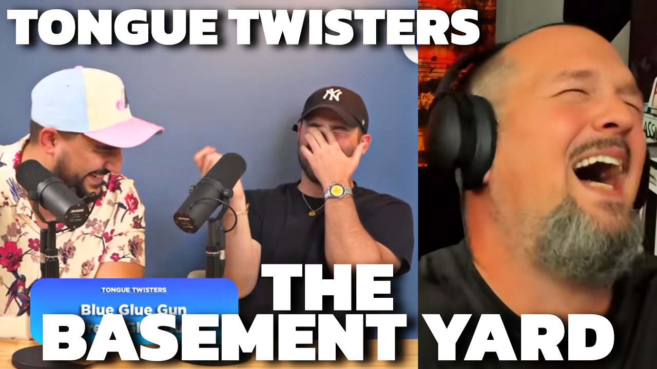 IMPOSSIBLE Tongue Twister Challenge with The Basement Yard (Reaction!!)