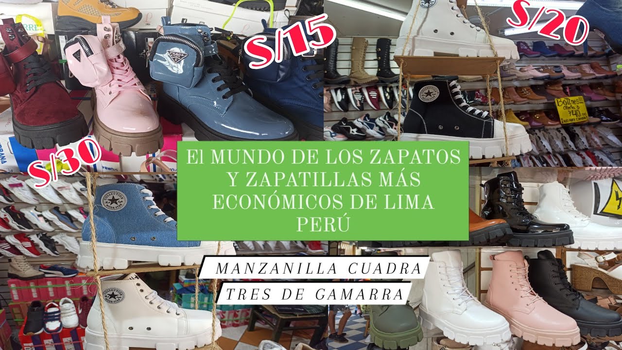 TOUR MANZANILLA EL MUNDO DE LOS ZAPATOS Y ZAPATILLAS MÁS ECONÓMICOS DE LIMA PERÚ!!! 😱😍