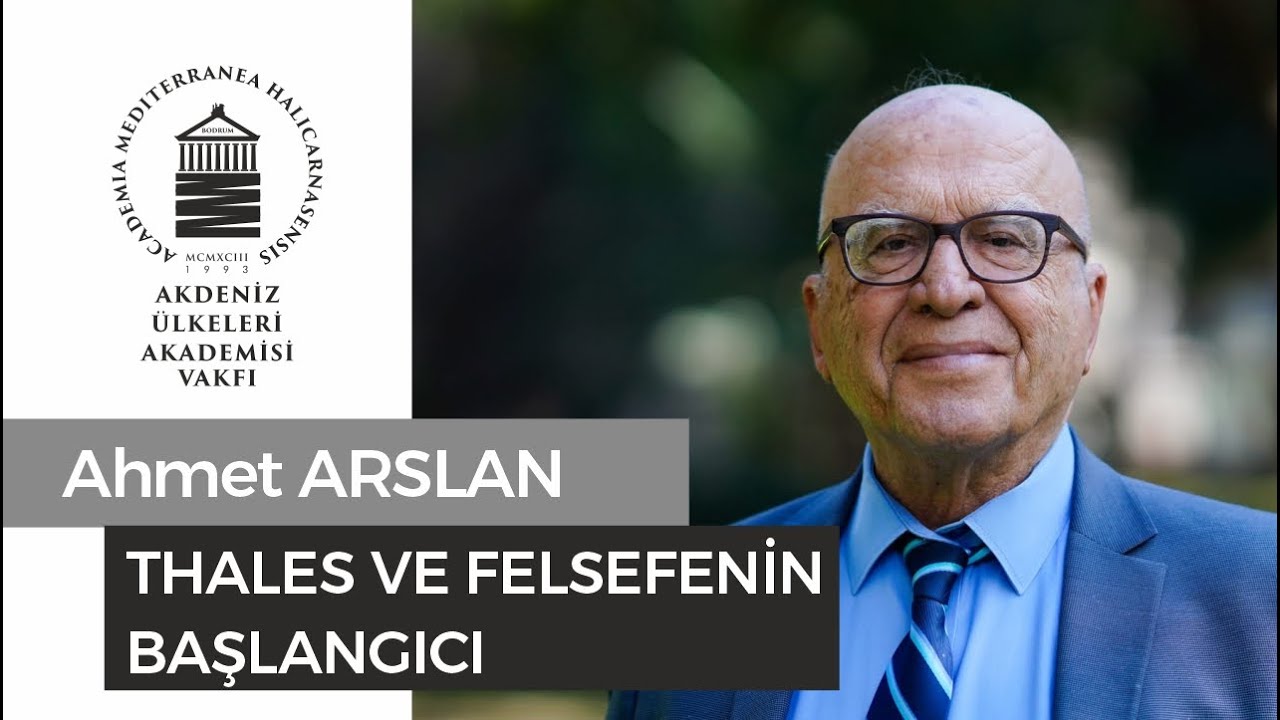 Prof. Ahmet ARSLAN, Akademia Vakfı Konferansı; 