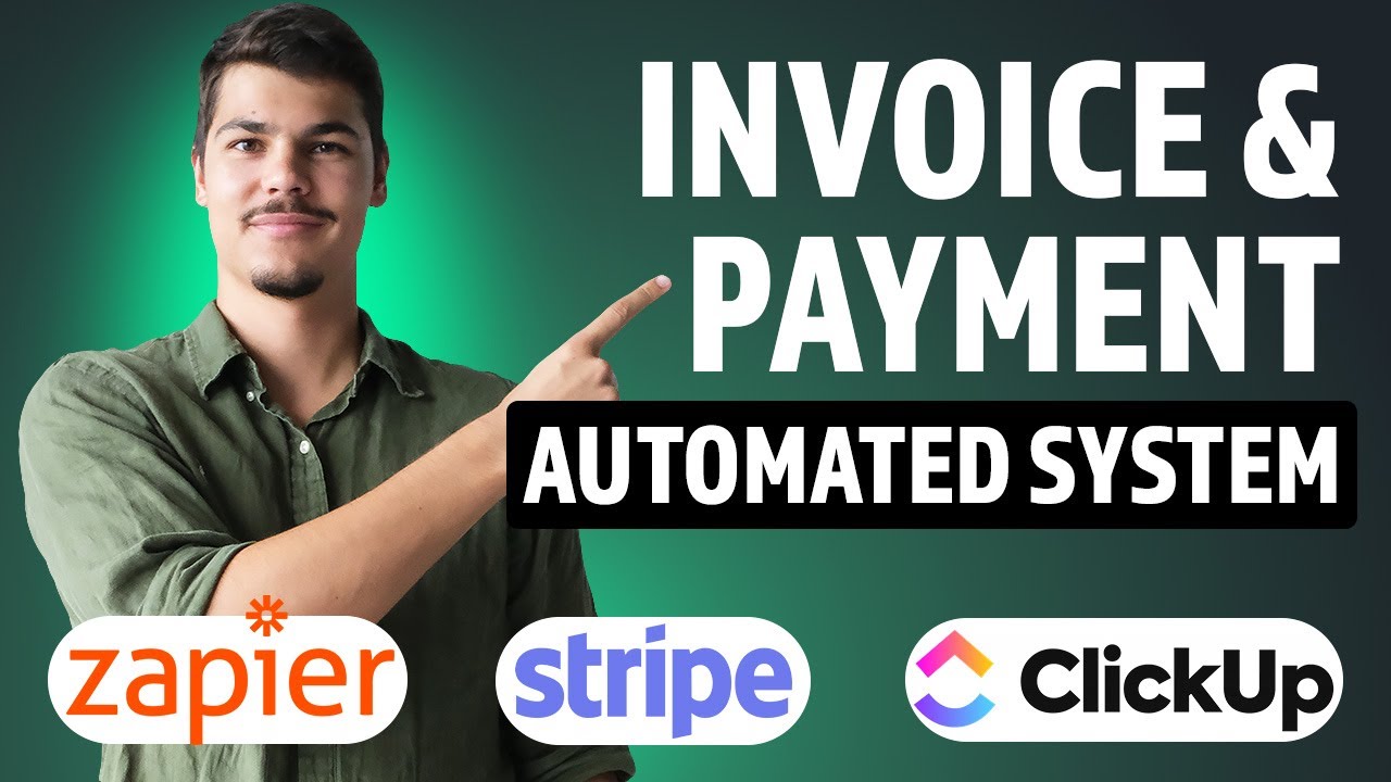 Automating Invoicing & Payments In ClickUp With Stripe + Zapier | Step-by-Step Tutorial